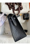 Hermes Kelly Sellier 25 Handmade Bag In Black Ostrich Leather Replica