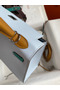 Hermes Kelly Sellier 25 Tricolor Bag in Blue/Green/SesameEpsom Calfskin Replica