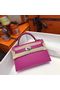 Hermes Kelly Tote Bag Original epsom Leather KL20 Pink Replica