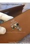 Hermes Kelly Wallet Epsom Leather H009 Brown Replica