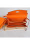 Hermes Kelly Wallet Togo Leather Bi-Fold Purse A708 Orange Replica