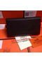 Hermes Kelly Wallet Togo Leather Bi-Fold Purse HA708W Black Replica