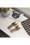 Hermes lady leather Slipper HO809HMJ gold Replica