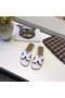 Hermes lady leather Slipper HO811HMJ white Replica