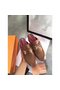 Hermes Leather Slipper HO782LD Camel Replica