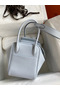 Hermes Lindy 26 Handmade Bag In Blue Brume Clemence Leather Replica