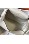 Hermes Lindy 26cm Bag In Beton Clemence Leather PHW Replica