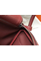 Hermes Lindy 26cm Bag In Bordeaux Clemence Leather PHW Replica