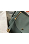 Hermes Lindy 26cm Bag In Vert Amande Clemence Leather GHW Replica
