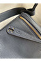 Hermes Lindy 30 Handmade Bag In Blue Nuit Clemence Leather Replica