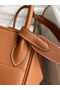 Hermes Lindy 30 Handmade Bag In Gold Evercolor Leather Replica