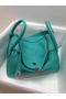 Hermes Lindy 30CM Original Leather Shoulder Bag HLD30 Green Replica