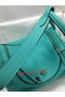 Hermes Lindy 30CM Original Leather Shoulder Bag HLD30 Green Replica