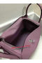 Hermes Lindy 30CM Original Leather Shoulder Bag HLD30 Light Purple Replica