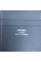 Hermes MC2 Euclide Card Holder In Blue Lin Epsom Leather Replica
