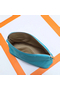 Hermes Medium Bolide Travel Case In Blue Horizon Cotton Replica