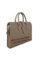 Hermes Mens Briefcase Calf Leather 3309 Grey Replica