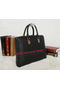 Hermes Mens Briefcase Original Calf Leather H95271 Black Replica