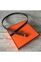 Hermes Mini belt buckle & Reversible leather strap 13 mm H07142 black Replica