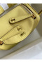 Hermes Mini Lindy Handmade Bag In Jaune Poussin Swift Leather Replica