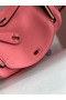 Hermes Mini Lindy Handmade Bag In Rose Lipstick Swift Leather Replica
