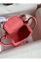Hermes Mini Lindy Handmade Bag In Rose Lipstick Swift Leather Replica