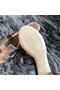 Hermes Oasis Sandals In Champagne Swift Leather Replica
