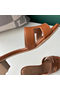 Hermes Oasis Sandals In Gold Swift Leather Replica