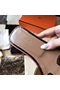 Hermes Oran Sandals In Burgundy Shiny Niloticus Crocodile Replica