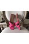 Hermes Oran Sandals In Rose Red Epsom Leather Replica