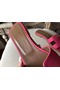 Hermes Oran Sandals In Rose Red Epsom Leather Replica