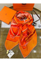 Hermes Orange Projets Carres Shawl 140 Replica