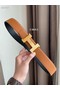 Hermes original belt buckle & Reversible leather strap 38 mm H06770 Replica