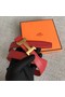 Hermes original epsom leather belts wide 2.5CM 2714 red Replica