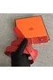 Hermes original epsom leather belts wide 2.5CM 2714 red Replica