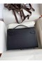 Hermes Original Epsom Leather KEL2278 black&gold-Tone Metal Replica