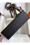 Hermes Original Epsom Leather KEL2278 black&gold-Tone Metal Replica