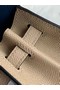 Hermes Original Epsom Leather KEL2578 blue&grey Replica