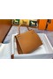 Hermes Original Epsom Leather KEL2578 brown Replica