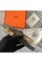 Hermes original epsom leather Kelly belt H069853 grey Replica