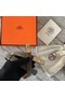 Hermes original epsom leather Kelly belt H069853 grey Replica