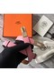 Hermes original epsom leather Kelly belt H069853 pink Replica