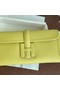 Hermes Original Espom Leather Clutch 37088 lemon Replica