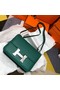 Hermes Original Espom Leather Constance Bag 5333 blackish green Replica