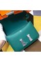 Hermes Original Espom Leather Constance Bag 5333 blackish green Replica