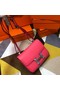 Hermes Original Espom Leather Constance Bag 5333 Lipstick Pink Replica