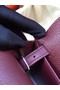 Hermes Original Halzan mini bag H069523 bordeaux Replica