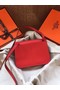 Hermes Original Halzan mini bag H069523 red Replica