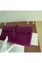 Hermes Original jige swift Leather Clutch 37088 purple Replica