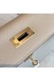 Hermes original Kelly Epsom Leather KL32 Beige Replica